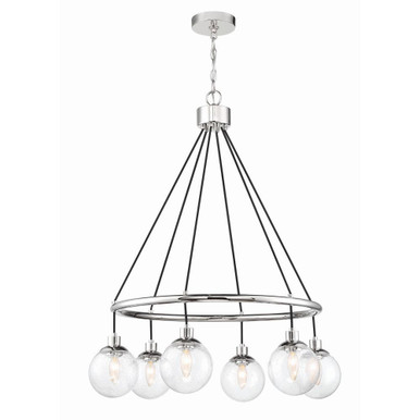Que 6 Light Large Chandelier by Craftmade - 53326
