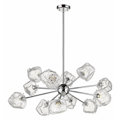 Rockport 12 Light Oversized Chandelier by Canarm - P0488-12CH