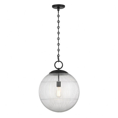 Cabot 1 Light Pendant 19.25 Inch Tall and 16 Inch Wide by Savoy House - 7-1840-1