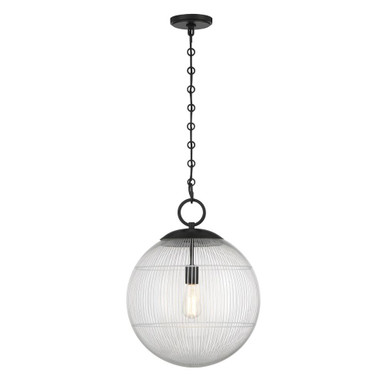 Cabot 1 Light Pendant 19.25 Inch Tall and 16 Inch Wide by Savoy House - 7-1840-1