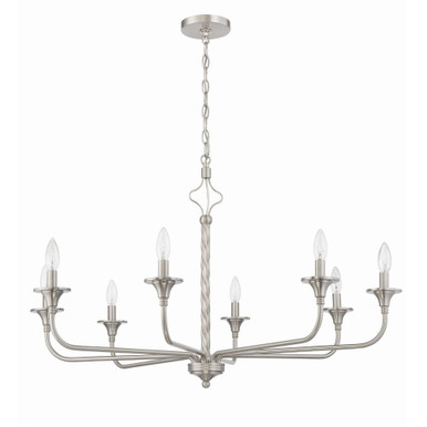 Shirley Broadway - 8 Light Chandelier In Traditional Style-22.99 Inches Tall and 38.03 Inches Wide - 139-BEL-1274860