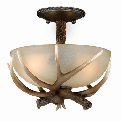 Yoho 2 Light 29.5 Inch Wide Semi Flush Mount by Vaxcel - C0014