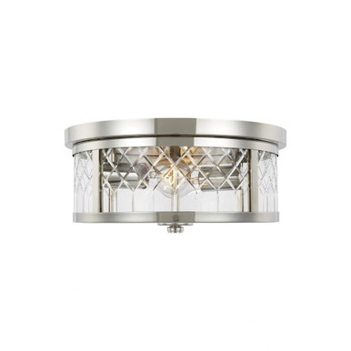 Alec 2 Light 13 Inch Wide Flush Mount by Visual Comfort Studio - AF1072