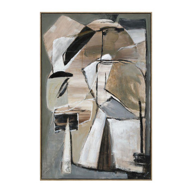 Pascal Framed Canvas Art 60 Inch Tall and 40 Inch Wide by Renwil Inc - OL2273
