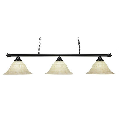 Round 3 Light Billiard/Island 12 x 14 Inches by Toltec  - 1873BK