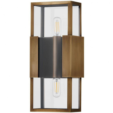 Barracks Way 2 Light Wall Sconce 13.25 Inch Tall by Bailey Street Home - 154-BEL-5180478