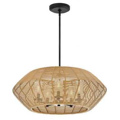Luca 3.5W 5 LED Outdoor Medium Chandelier 28 Inch Wide by Hinkley - HL10385