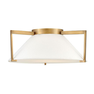 Howden Garden 16W 1 LED 20 Inch Wide Flush Mount by Bailey Street Home - 81-BEL-3087857