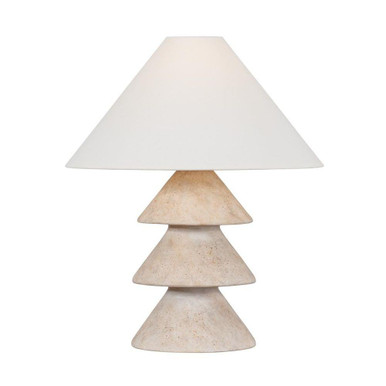 Zettler 1 Light Table Lamp 22.5 Inch Tall and 18 Inch Wide by Troy - PTL1823-PBR/CAV