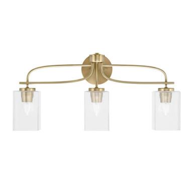 Cavella 3 Light Vanity Light 25.75 Inch Length by Toltec - 3913-531