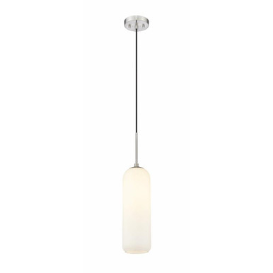Monty 1 Light Pendant In Mid Century Modern Style 22 x 5.25 Inch by Z Lite - 732P22-BN