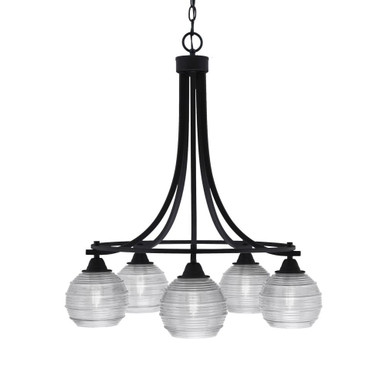 Paramount 5 Light Medium Chandelier by Toltec 3415-4 - 3415-4
