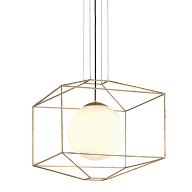 Silhouette 1 Light Large Pendant 25 Inch Wide by Troy - F525