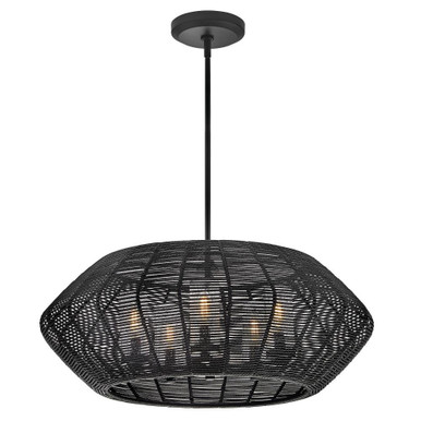 Little Yeldham Road 5 Light Large Outdoor LED Chandelier by BSH - 81-BEL-5145101