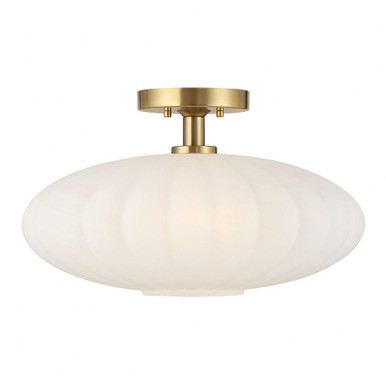 1 Light 18 Inch Wide Semi Flush Mount by BSH - 2583-BEL-1345043