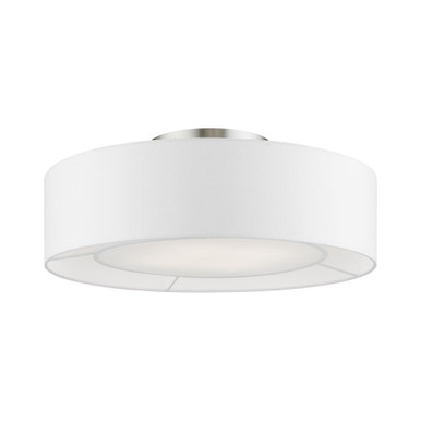 Nan Gells Hill 4 Light 21 Inch Wide Semi Flush Mount by Bailey Street Home - 218-BEL-4829261