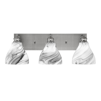 Edge 3 Light Vanity Light 24.25 Inch Length by Toltec - 1163-ES-4760