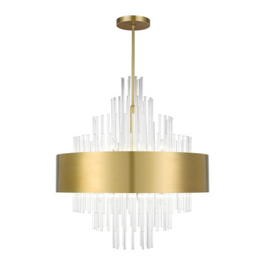 Orenburg 14 Light Oversized Pendant by Livex - 48877