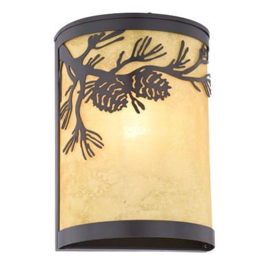 Douglas 1 Light Outdoor Wall Mount 11 Inch Tall and 8 Inch Wide by Vaxcel - T0796
