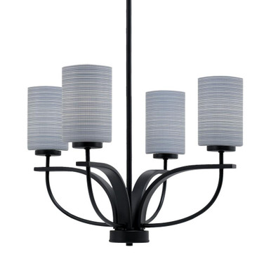 Cavella 4 Light Medium Chandelier by Toltec 3904-MB-4062 - 3904-MB-4062