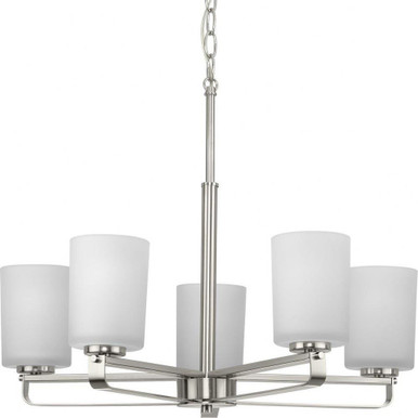 League 5 Light Medium Chandelier by Progress - P400286