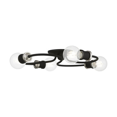 Bromley 4 Light 16 Inch Wide Flush Mount by Livex - 46384
