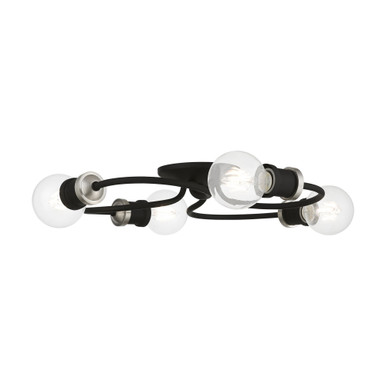 Bromley 4 Light 16 Inch Wide Flush Mount by Livex - 46384
