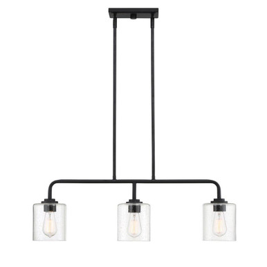 Logan 3 Light Oversized Island Pendant by Designers Fountain - 96438-mb