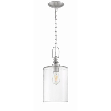 Hyde Downs - One Light Mini Pendant - 7.5 inches wide by 16.5 inches high - 139-BEL-4260251