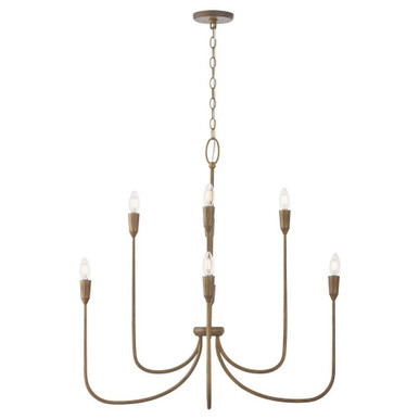 Marley 8 Light Chandelier 33 Inch Tall and 33 Inch Wide by Capital - 456881MZ
