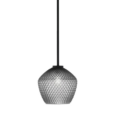 Sandia 1 Light Stem Mini Pendant 8.75 Inch Tall and 9 Inch Wide by Toltec - 6201-875-9