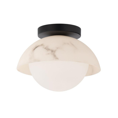 Moonstone 11W 1 LED 9.88 Inch Wide Semi Flush Mount by dweLED - FM-43310
