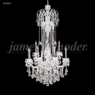 Maria Elena 12 Light Large Crystal Chandelier by James Moder 93918-ELENA - 93918-ELENA