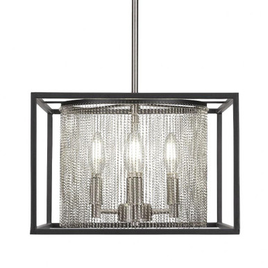 Cadina 4 Light Medium Pendant by Toltec - 1324-MBBN