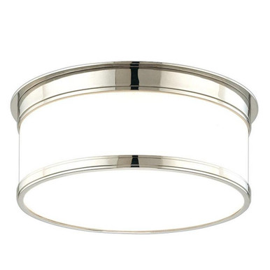 Geneva 2 Light 12.25 Inch Wide Flush Mount by Hudson Valley - 712