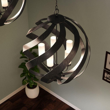 Lion Oaks 5 Light Large Pendant by Bailey Street Home - 71-BEL-2749082