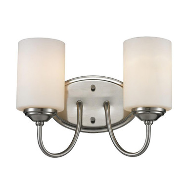 Cardinal 2 Light Vanity Light by Z Lite - 434-2V-BN