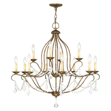 Brookfield Spinney 12 Light Large Chandelier by Bailey Street Home - 218-BEL-1119836