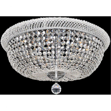 Napoli 8 Light 18 Inch Wide Flush Mount by Allegri - 020940-010-FR001
