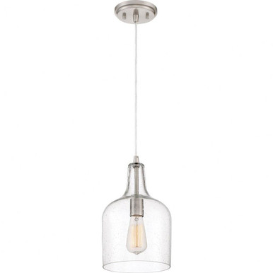 Anson 1 Light Small Pendant by Quoizel - QPP3402BN
