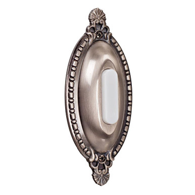2.13 Inch Surface Mount Oval Ornate Button by Craftmade - BSOO-AP