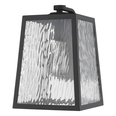 Hirche 1 Light Wall Sconce 12.25 Inch Tall by Acclaim - 1612BK