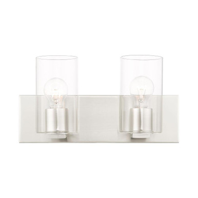 Zurich 2 Light Vanity Light by Livex - 16552