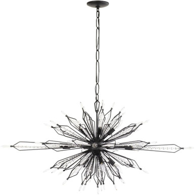 Orbital 16 Light Oversized Linear Chandelier by Varaluz - 311N16