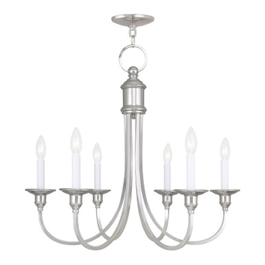 Denham Oval 6 Light Medium Chandelier by Bailey Street Home - 218-BEL-1029774