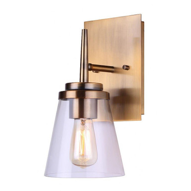 Perla 1 Light Vanity Light by Canarm - IVL703A01GD