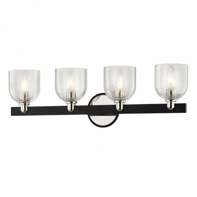 Hurst Ridge 4 Light Vanity Light by Bailey Street Home - 154-BEL-4218151