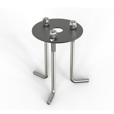 Badger Link Bollard Light Concrete Pour Kit 6 Inch and 5 Inch Wide by BSH - 156-BEL-5304412