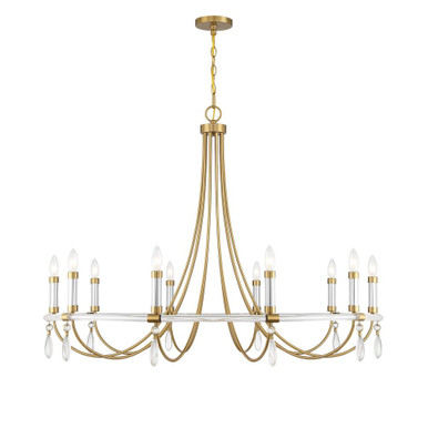 Mayfair 10 Light Oversized Chandelier by Savoy House - 1-7712-10-195