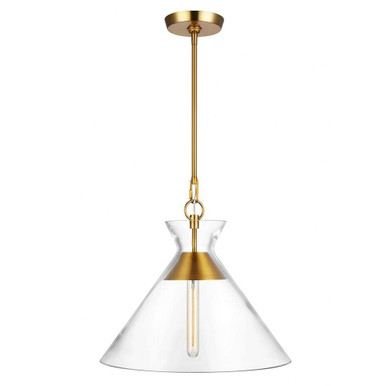 Atlantic 1 Light Large Pendant by Visual Comfort Studio - CP1031